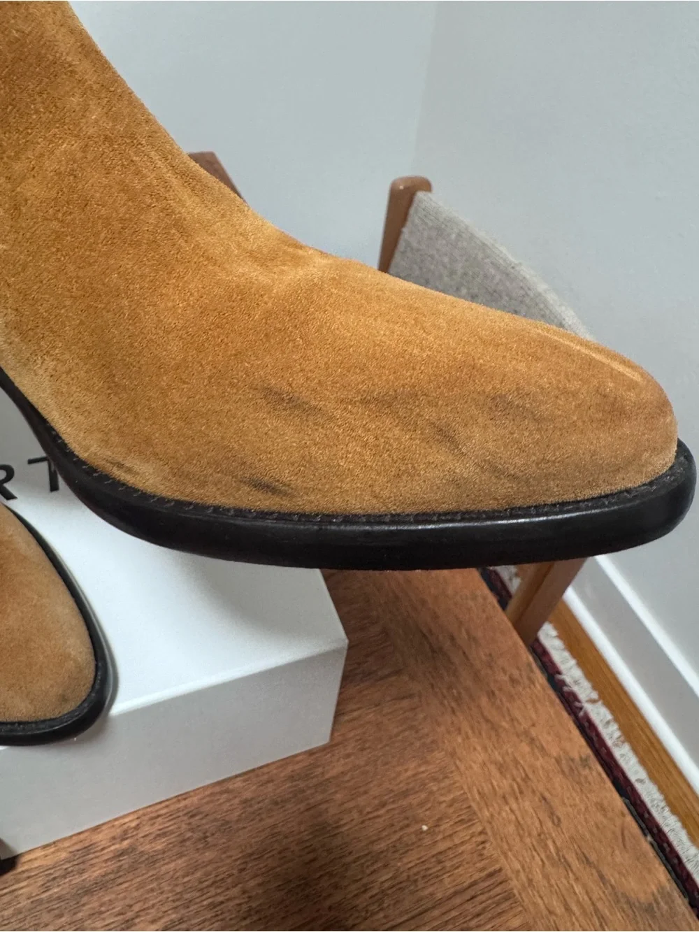 Isabel Marant Men's Suede Zip Boots in Tan Size EU 40